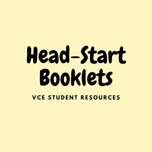 VCE Head-Start Booklets